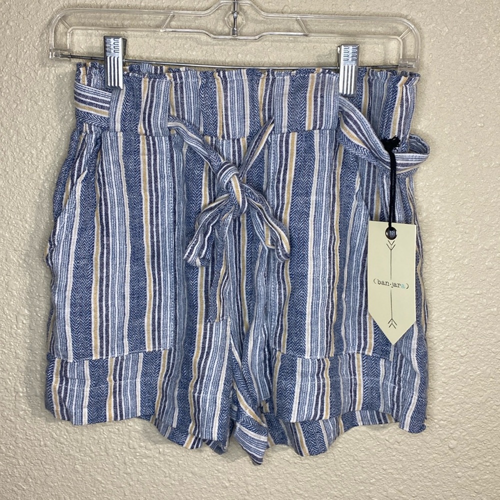 Ban Jara Brand Striped Shorts NWT Size S